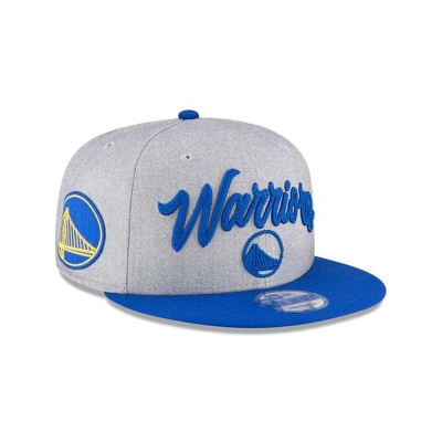 Sapca New Era Golden State Warriors NBA Official NBA Draft 9FIFTY Snapback - Gri